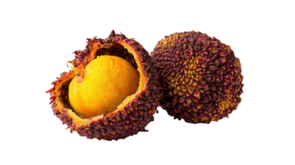 Cupua pulp background isolated on a Transparent background, PNG file.