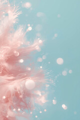 abstract summer background with bubbles