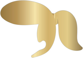 Ponytail in Gold