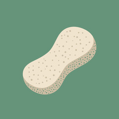 Natural Loofah Sponge for Exfoliation and Cleaning.