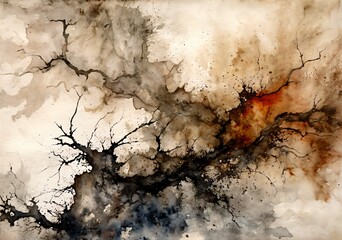 Wabi Sabi Pattern Design Watercolor Imperfections Subtle Fades