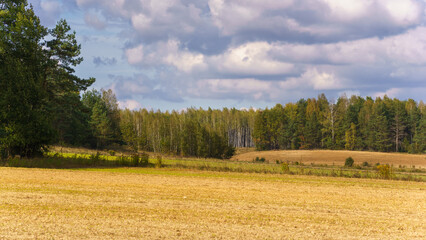 Jesień wkracza na Wzgórza Sokólskie, Podlasie, Polska © podlaski49