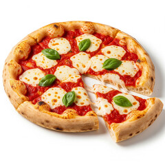 Delicious Margherita Pizza with Fresh Ingredients