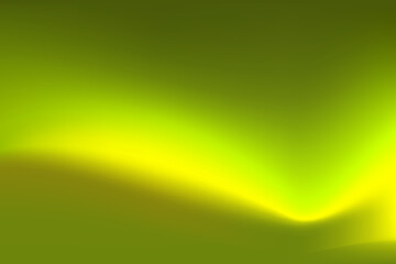 Abstract dark, green and yellow gradient smooth beautiful combination shape background. vector design 