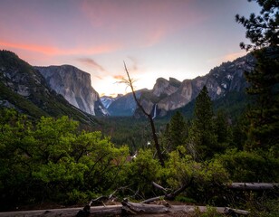 Yosemite Valley at Sunrise