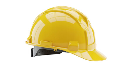 Fototapeta premium Yellow hard hat construction safety gear head protection
