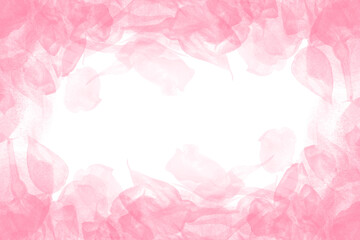 pink rose petals