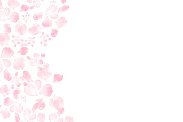 pink floral background