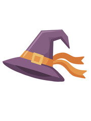 Hallowen collection (ribbon witch hat)