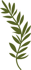 Fototapeta premium vector illustration of green leaves