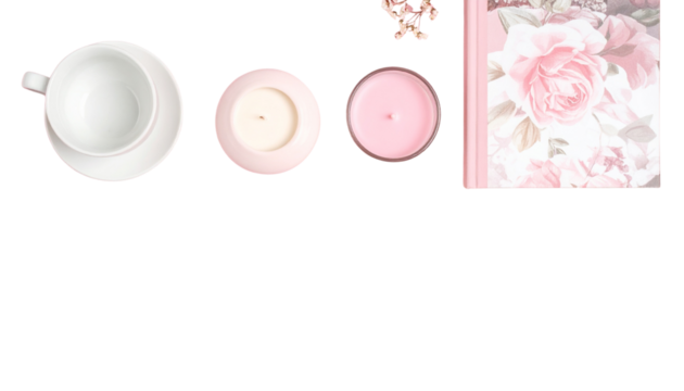 Minimalist Arrangement of Household Items on Pastel Background for Modern Home Decor and Lifestyle Concepts - Powered by Adobe