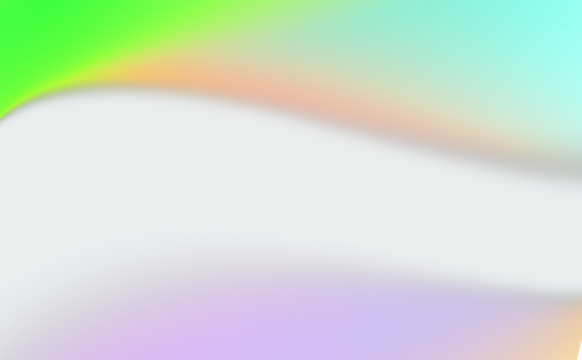 Abstract gradient flow of vibrant green to deep purple with dark center