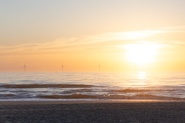 Sonnenuntergang in Søndervig