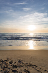 Sonnenuntergang in Søndervig