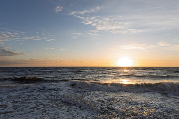 Sonnenuntergang in Søndervig