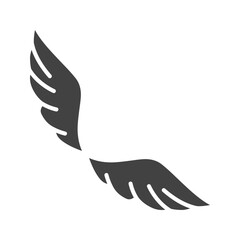 Freedom Wings icon vector image. Suitable for mobile apps, web apps and print media.