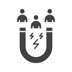 Lead Generation icon vector image. Suitable for mobile apps, web apps and print media.