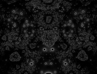 Imaginatory fractal abstract background Image