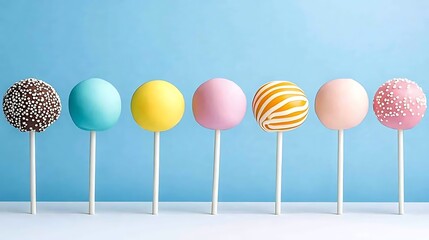 Pastel Pop: A Sweet Symphony of Cake Pops