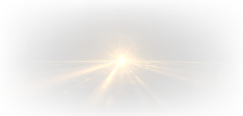 Obraz premium Stadium spotlight PNG light abstract