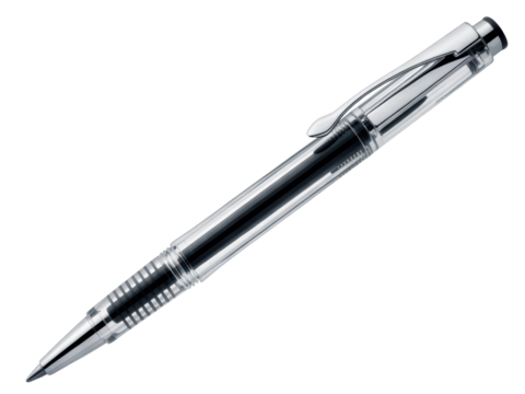 Metallic Ballpoint Pen with Clip