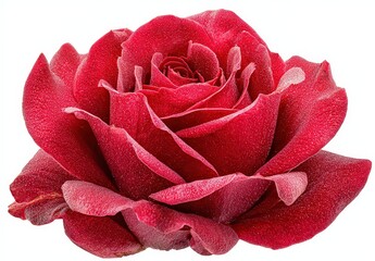 Red Rose With Glitter