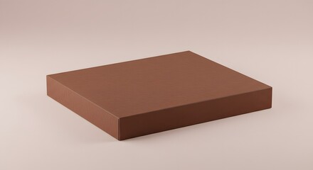 Brown Box Mockup for Product Presentation