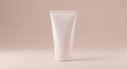 Blank Cosmetic Tube Mockup for Cream, Lotion, or Gel