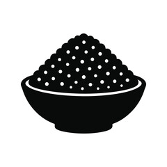 Bowl of seeds or grains