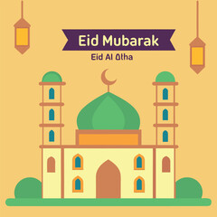 Black color Ramadan, Eid Mubarak, Eid al Adha, Eid al Fitr, Mubarak, Mosque, Lantern, Crescent moon, Hajj, Islamic festival Solid White Background (2).eps