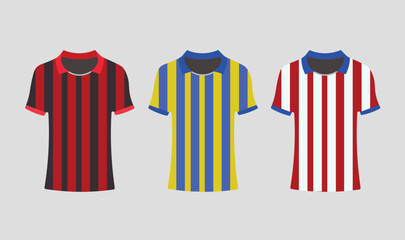 Sports jerseys vector design