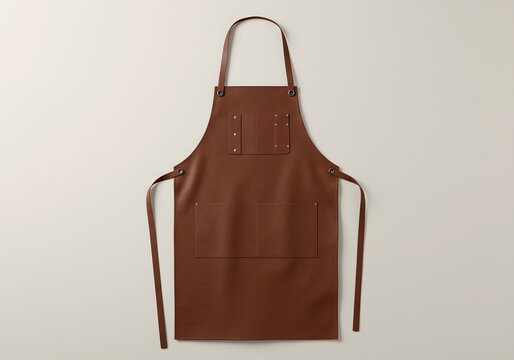 Luxury Leather Apron for Culinary Professionals and Home Chefs - Powered by Adobe