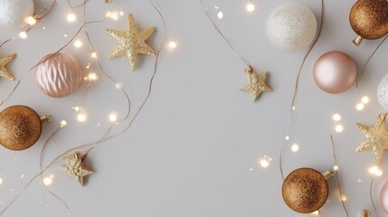 A white and gold star is on a white background