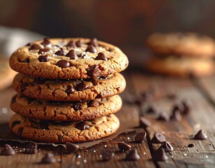 Fototapeta premium chocolate chip cookies