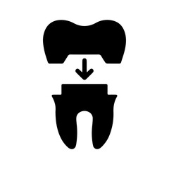 Dental crown placement