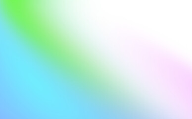 Abstract pixelated gradient swirl of blue green white and pink colors overlay