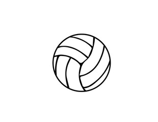 abstract ball isolated on white