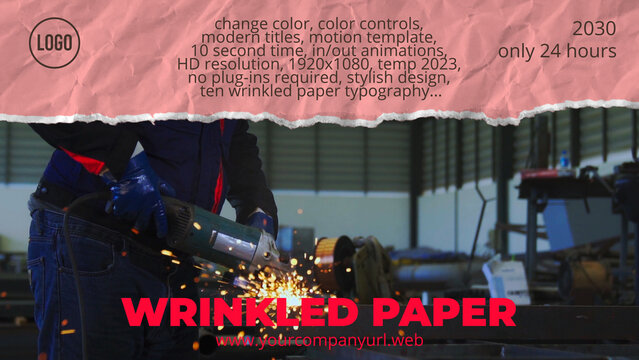 Wrinkled Paper Opener 10