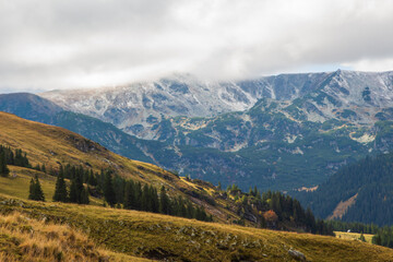 The Transalpina or DN67C is a 148 km national road located in the Parâng Mountains group, Southern Carpathians of Romania, one of the highest roads of the Carpathian Mountains