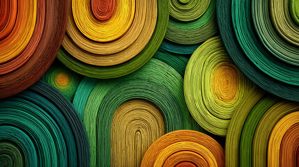 Abstract 3D background with smooth rounded lines, creating depth, flow, and modern digital aesthetics, ideal for creative, futuristic, and visually dynamic designs