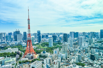 Naklejka premium 日本の首都東京