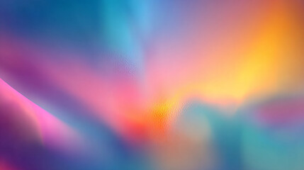 Abstract gradient background blending blue, orange, peach, and beige with smooth transitions, subtle warm and cool tones, soft noise texture, and dreamy pastel haze