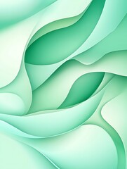 Mint Green Papercut Dreams