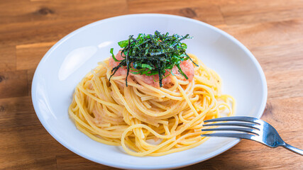 明太子スパゲッティ