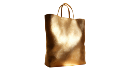 brown paper shopping bag mockup 3d render icon in cartoon plastic style minimal isolated on transparent white background