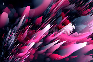 Abstract Background with a combination of pink and black, modern and contemporary color variants, use for the background.