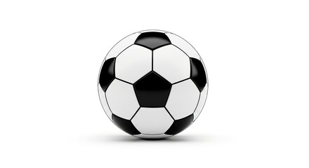 Fototapeta premium Soccer ball isolated white background