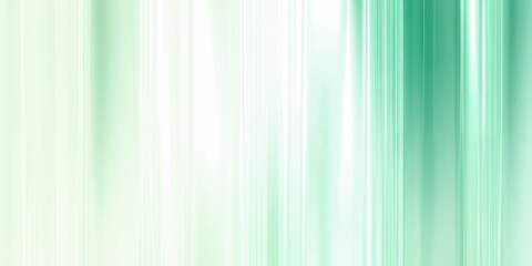 Obraz premium A Softly Blurred Abstract Background Featuring Vertical Stripes of Green and White Tones, Creating a Calm and Serene Atmosphere Ideal for Minimalist Design Projects