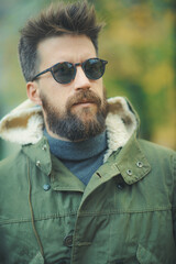 A young hippy style man