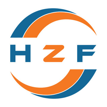 HZF letter design. HZF letter technology logo design. HZF Monogram logo design for an entrepreneur and business.